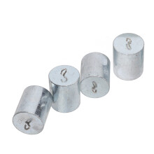 4PCS Chrome Plated Steel Weights Set 200g for Educational Experiments