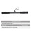 Fitness Lat Pull Down Bar Biceps Back Strength Workout Handle for Cable Machine Attachment Gym Accessories 2