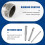 Glass Drill Bit Set- Drill Bits Glass Hole Saw Bottle Extractor Remover Tool 5