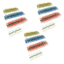 150Pzs Conector de Cable de Sellado de Soldadura Terminales Conectores de Atraque de Encogimiento de Calor de Sellado de Soldadura Sopoby Cobre
