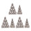 60Pcs P80 Plasma Torche Consommable Découpe CNC 80A P80 Plasma Torch Pointe ÉLectrode Buse 1
