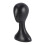 2X Lady High Plastic  Wig  Female Model  Black 3