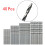 120 Pcs  Drill HSS Bit 0.5mm-2.0mm Straight Shank PCB Twist Drill Bits Set 3