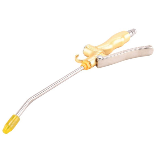 2X High Volume Industrial with Rubber Guard Flow Nozzle, Pneumatic Dust Cleaning Tool for Compressor Accessories 2