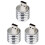 3X Aluminum 3W USB LED Lamp Socket Spotlight Flashlight White Light 1