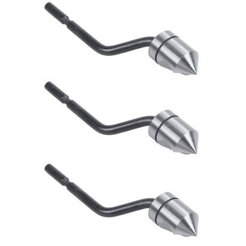 3X BC1041 10.4mm Dia Cranked Countersink Deburring Tool for Metal Plastic