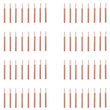 64PCS Schweißnadel Aluminiumoxid 3mm Exzenterstabschweißmaschine Schweißstift Hartlot Batterie Nickelplatte