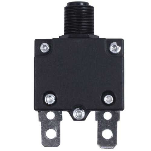 5X AC 125/250V 10A Circuit Breaker Thermal Overload Protector Black 1
