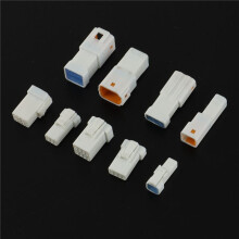 2 Box of 19 Sets Automotive Connectors JST02R-JWPF-VSLE 2/3/4/6/8 Pin Waterproof Connectors Male and Female