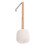 Wool Fleece Drum Mallet with Beech Wood Handle, White, Large 7
