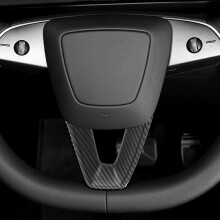 Steering Wheel Lower Trim Cover for 2024 Highland Matte Carbon Fiber