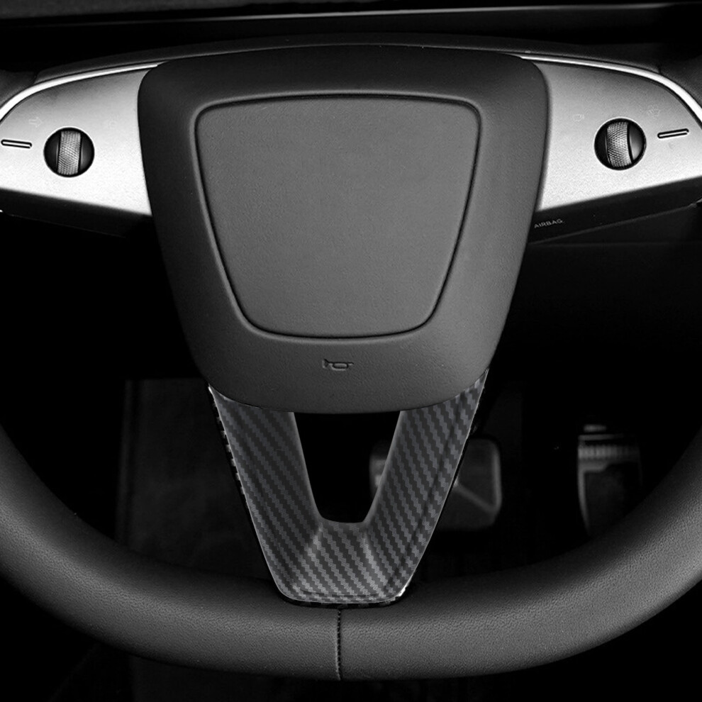 Steering Wheel Lower Trim Cover For 2024 Highland Matte Carbon Fiber 3381386079055