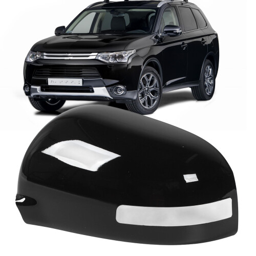 Gloss Black Rearview Cap Replacement Outlander