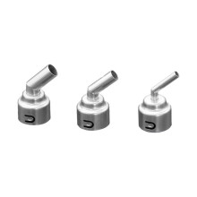 Voor SUGON 8650/8630/8610DX-PRO Heteluchtsoldeerstation 45 Graden Gebogen Mondstuk 5 Mm/8 Mm/10 mm Gebogen Hoekwarmtemondstuk
