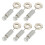 6Pcs Leather Suture Positioning Needle DIY Tool Suture Fixed Position Needle Leather Fixed Suture Needle 6-12mm 1