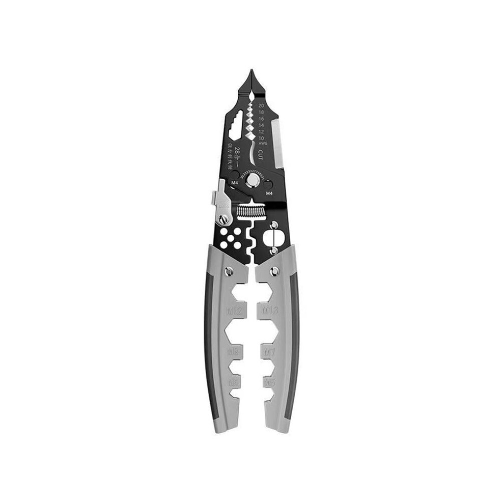 Multi-Function Wire Stripper 28 In 1 Wire Stripper Wire Splitter For Clamping, Screwing, Stripping And Cutting Cables 4714129951070