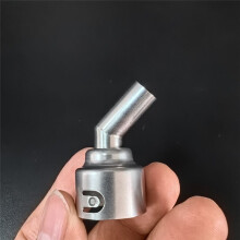 For SUGON 8650/ 8630/8610DX-PRO Hot Air Soldering Station 45 Degree Curved Nozzle 5mm/8mm/10mm Bent Angle Heat Nozzle