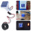 2PCS Current Voltage Hertz Meters, Digital 3In1 22mm Voltmeter Ammeter Hz Meter AC 60-500V Current Frequency Indicator 3