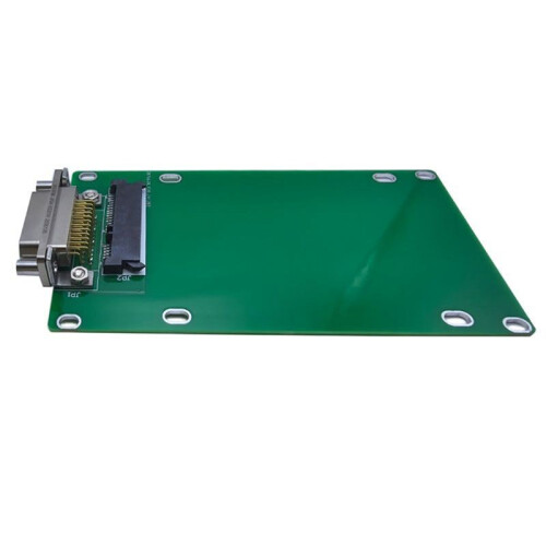 Aviation Rectangular Plug Socket J29A-25ZKW to  7+15 Adapter Card SATA3.0 SSD Solid State Hard Drive Adapter Card 1