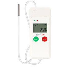Registratore di Dati di Temperatura USB con Display LCD, 65.000 Set, Report PDF, Registratore di Temperatura da -30 A 70 C per Alimenti e Medicinali
