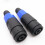 4PCS XLR Connector Professional Audio Speaker Compatible Adapter Plug Female Socket 4Pin Docking Connector 6