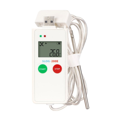USB Temperature Data Logger - 200-70 Low Temperature Recorder for Cold Storage Dry Ice Cold Chain Warehouse Transport