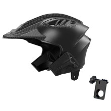 Small Phone Holder Sun Shade Rotation Motorcycle Phone Mount Helmet-Shaped Motorbike Rainproof Navigation Phone Holder