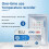 USB  Temperature Data Logger 65000 Points Internal Sensor High Precision TEMP Recorder for Cold Chain 10