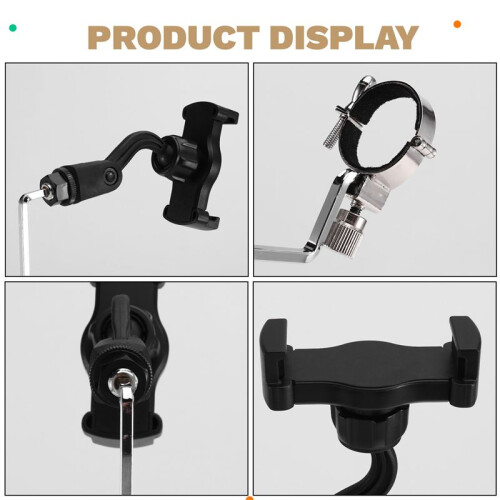 Clarinet Phone Holder Accessory Clarinet Phone Clip for Marching Band Performances 2