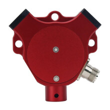 GH-V5 V Shaped Antenna 7MHz-430MHz 400W IP68 Waterproof Balun Dipole Shortwave Antenna Red