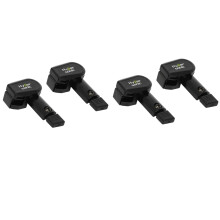 Hypersonic 4Pcs Universal Schwarz Auto ScheibenwischerstäNder für Den Fahrzeuggebrauch AutozubehöR LHR