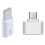1 Pcs USB Type C 3.1 Male To Micro-USB Data Adapter & 1 Pcs USB 3.0 Type-C Otg Cable Adapter 1