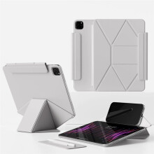 Magnetic Cover for Air 13 M3 M2 Multi-Fold Clip Case 13 Inch Case Tablet Magnetic Attraction Grey