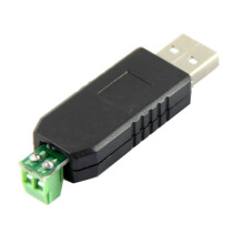 1x USB to RS485 485 Converter Adapter & 10 Pieces 6mmx30mm 20A Faset-Blow Ceramic Fuse Link 500V