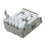 20 USB Female Type a 4-Pin DIP Right Angle Plug Jack with 50Pcs Micro-USB Type B Female 5Pin SMT Socket Jack Connector 2