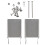 Front Storage Lid Replacement Hinge Kit for Sportsman 450 570 850 Replacement 1