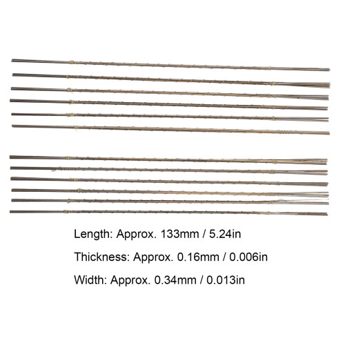144PCS Spiral Scroll Saw Blades 7/0 Metal Cutting Tools 1