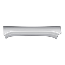 RHD Car Instrument Panel Strips Trim Stickers for Freed Air Crosstar 2024 Interior Accessories Silver