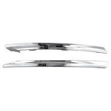 1 Pair for XC60 MK2 2022 Car Front Bumper Bright Strip Chrome Plated 32227905 32227906
