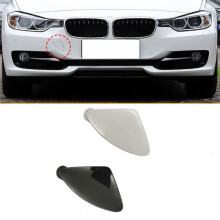 Car Front Bumper Tow Eye Hook Eye Cover Cap Painted 51117293116 for F30 2012-2015 Front Trailer Cover Black