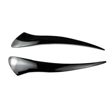 Auto-Frontscheinwerfer-Abdeckung, Kopf-Licht-Lampe, Augenlid-Augenbrauen-Verkleidung für 5Er GT528 GT535 GT550 F07 2010-2017, Kunstharz