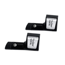 Hypersonic 2 Piezas Universal Negro Soporte para Limpiaparabrisas de Coche Accesorios para Coche LHD