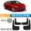 4 Pezzi Parafango Auto Paraspruzzi Paraspruzzi Parafango Parafango per  Fusion Mondeo 2013-2020 Accessori Auto 4