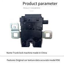 51242754528 Pièces de Voiture Serrure de Porte de Couvercle de Coffre Serrure de Coffre pour Cooper R50/R53/R56/R59 2002-2015 Remplacement