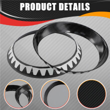 Car Dashboard Side Conditioning Air Vent Decorative Sticker for   Cooper S R55 R56 R57 R58 R59 Vent Inner Cover