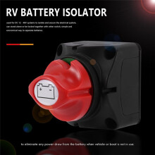12V Battery Disconnect Rotary Cut /Off Set Waterproof Marine for Car SUV RV Marine Boat