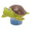 Distributeur flottant de chlore en PVC ajustable vert 11,39 oz 2