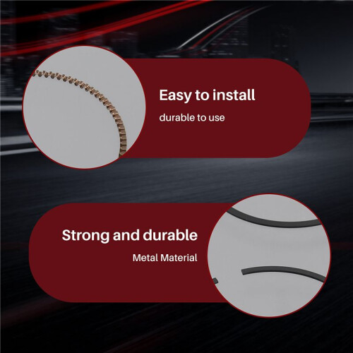 Kit di Montaggio Fasce Elastiche per  120i 320i E82 E83 E85 E87 E88 E46 E90 E91 E92 E93 11257541469 11257556435