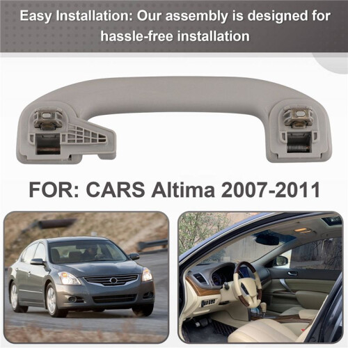 For  Altima 2007-2011 Driver Side LH Interior Grab Handle Ceiling Handle 73940JA20A, 73940-JA20A with Hook 1