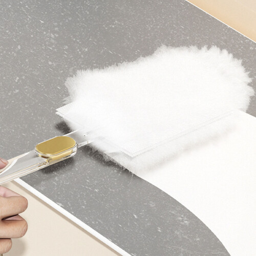 Multipurpose Light Luxury Feather Duster, Washable Static Adsorption 2